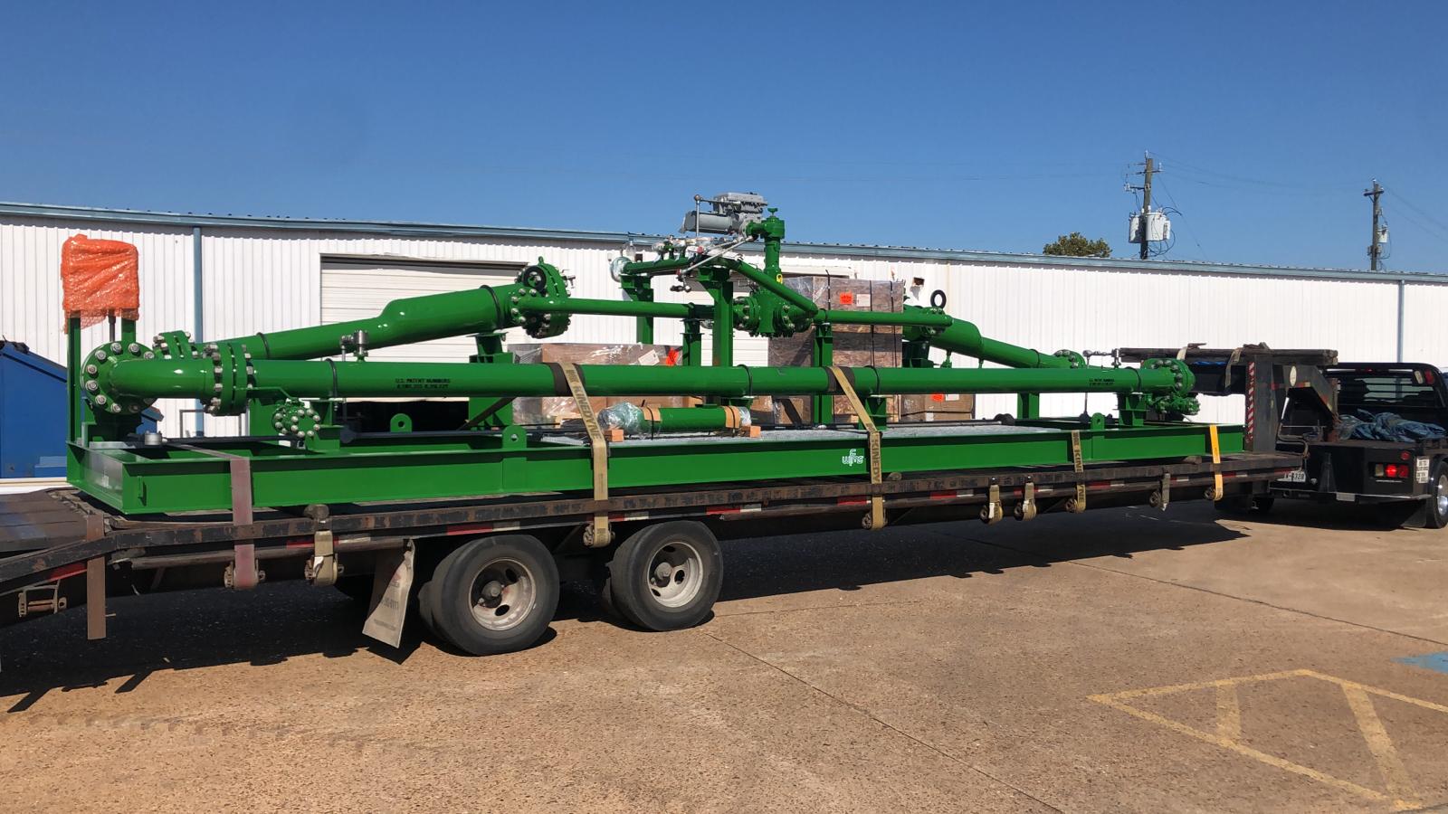 Industrial equipment prepared for procurement and delivery